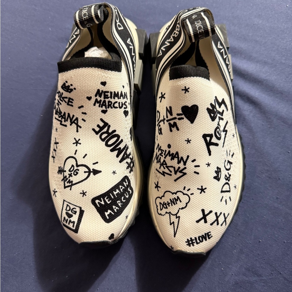 D&G sorrento graffiti-print